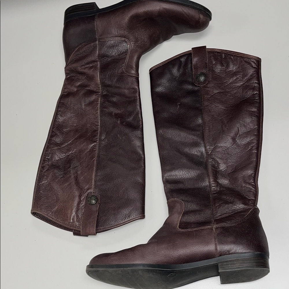 Merona Women's Heeled Boots - Dark Brown size 8.5